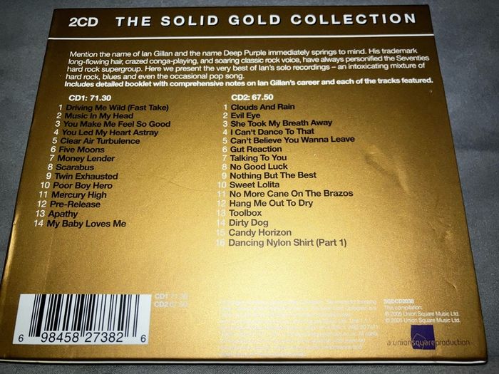 Ian Gillan - 30 Massive Rock Tracks    2CD