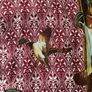 Large scarf with bird motif Image 2