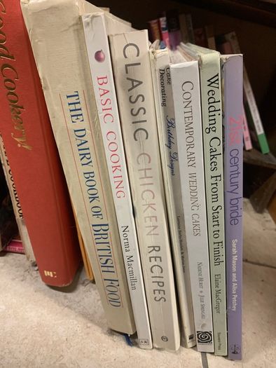Large selection of COOK BOOKS view and select throughout all the photos