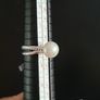 [Size 58] Perlaviva Genuine Freshwater Pearls in Rhodium-Plated 925 Silver Ring Image 8