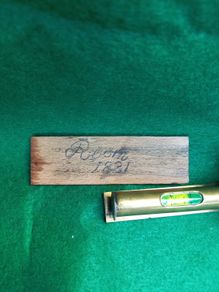 mini spirit level,pochet level brass antique old brass collectors piece
