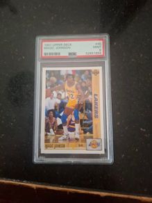 Psa Graded Magic Johnson (free Postage)