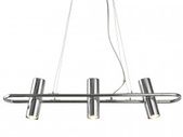 3 Spot Ceiling Light Chrome