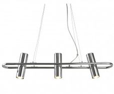 3 Spot Ceiling Light Chrome