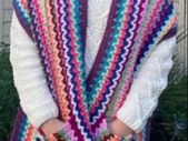 Handmade Crochet Pocket Shawl