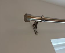 Chrome Curtail Rail