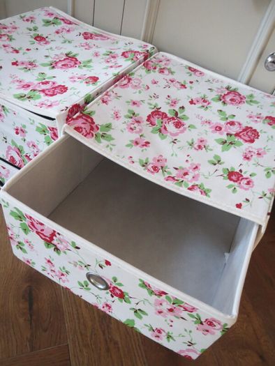 Rosali box drawers storage x2