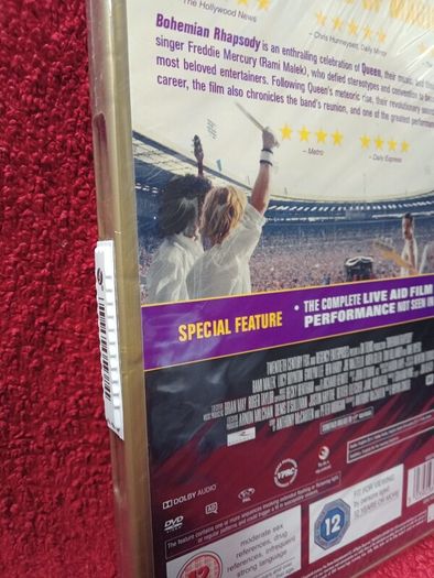 Sealed / Queen / Bohemian Rhapsody / Dvd 2019