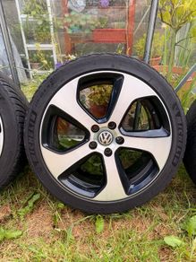 VW Austin 18 inch Golf Mk7 GTI Alloys + 3 Tyre Sets