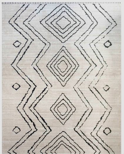 Cream Moroccan Berber Rug 200cm x 290cm