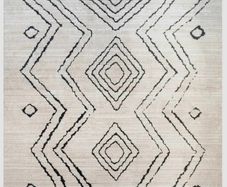 Cream Moroccan Berber Rug 200cm x 290cm