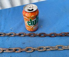 Steel security chain