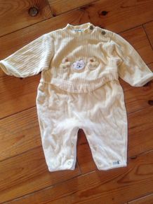 Rubble Pebble Lemon Romper, 6 months