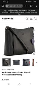 Black Leather Bag