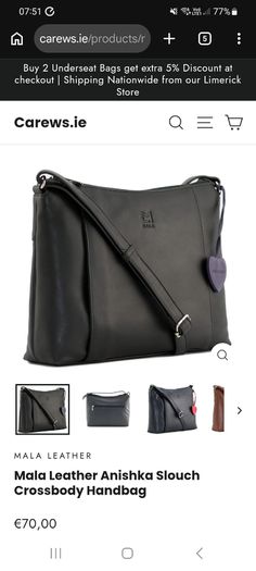 Black Leather Bag