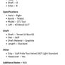 Titleist GT1 Tour #3 Wood 14.5 Degree / Tensei 1K Blue 65 Stiff Image 7