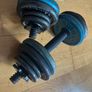 2x 10kg dumbbells Image 6