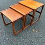 Retro Vintage G Plan Quadrille nest of tables c1970 Image 3