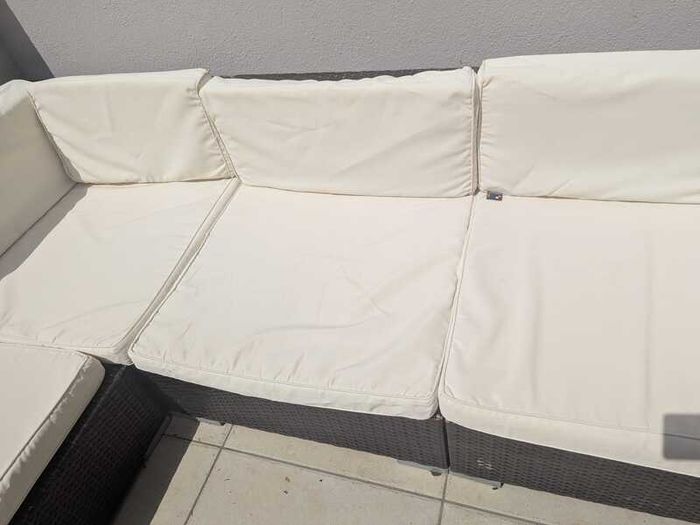Rattan Cube Corner Lounge Set