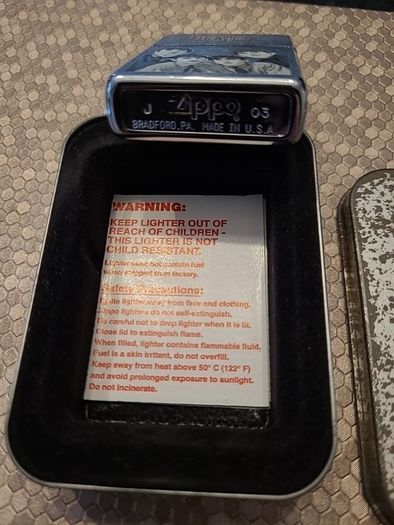 2002 The Beatles Zippo