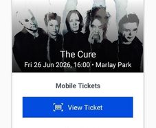 The Cure Tickets