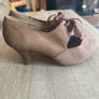 Clarks soft wear beige high heels  genuine leather size UK8 EU42 Postage included Image 3