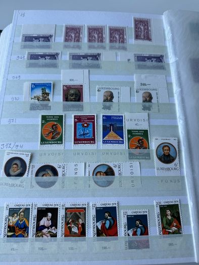 LUXEMBURG collection in 64 pages stamp album