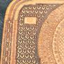 Vintage Hand Carved Greek Wooden Icon Image 5