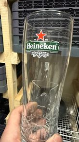 Heineken pint glasses