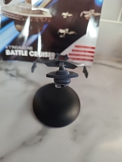 star trek eaglemoss k'tinga class battle cruiser