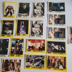 Batman trading cards