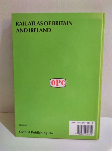 Rail Atlas of Britain and Ireland by S. K. Baker
