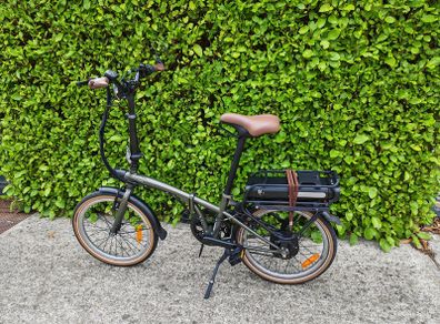 Decathlon E-Fold 500 Electric Folding Bike. Almost New