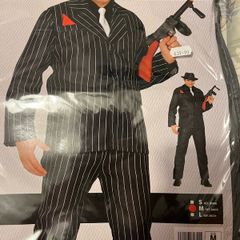 halloween ganster costume