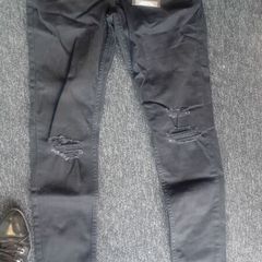 Levi's 710 Super Skinny Black Jeans, size 27