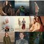 Ladies linen button down shirt(large) Image 9