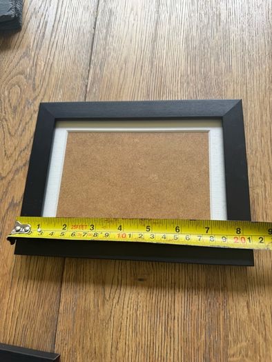 Black photo frame