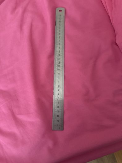 steel ruler