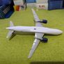 Air Luxor 1:200 scale model airplane, Airbus A320 aircraft Image 3