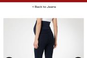 Maternity Spanx Jeans size 10 navy 8
