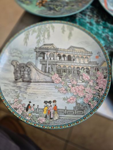 Vintage 1989 Imperial Jingdezhen Porcelain plates