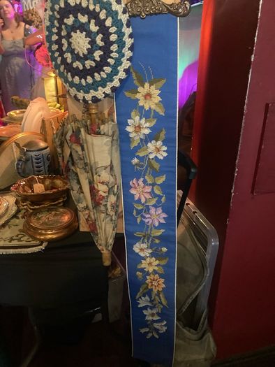 Selection of vintage Danish tapestries