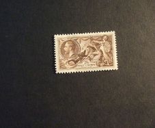Premium Stamps Of King George 5th, Seahorse.