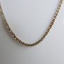 Vintage Italy  925 Sterling Silver 1.9mm Tinsel Chain Necklace Length 20" - 2,9g Image 4