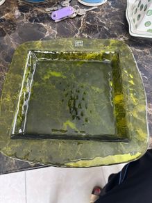 IVV handmade Italian Art Glass Dish
