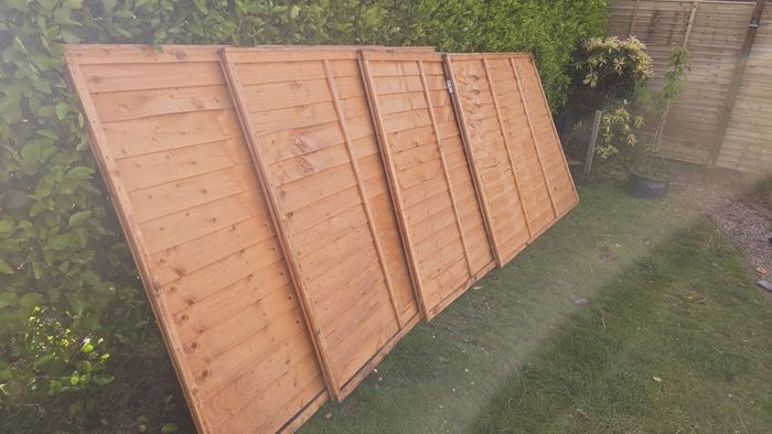 Wooden Fencing Panels x 4