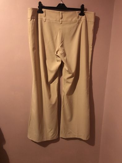 Cream trousers size 18
