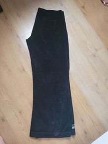 USA Pro pants in black velour