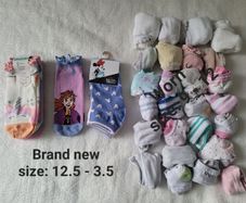 Brand New Girl's Socks + Free worn socks