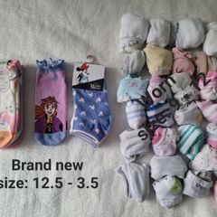 Brand New Girl's Socks + Free worn socks